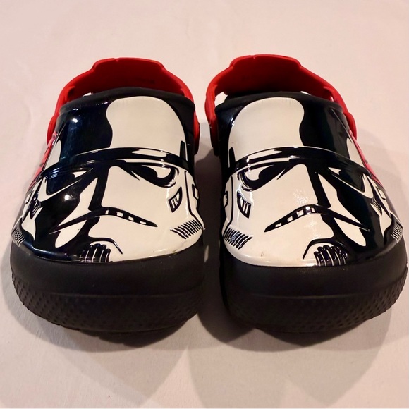 Crocs x Star Wars Stormtroopers Clogs Boys 11 Glow in the Dark Shoes Summer - Picture 3 of 6
